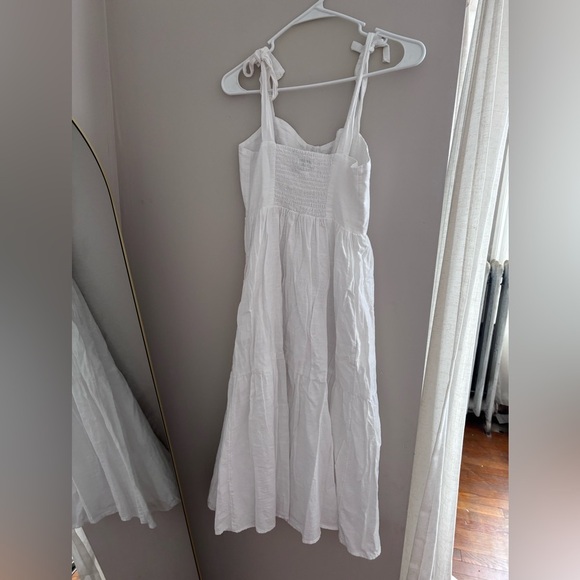 Urban Outfitters Positano White Midi Dress - Picture 8 of 8